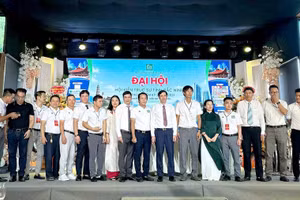 Ban chấp hành Hội Kiến trúc sư Bắc Ninh nhiệm kỳ 2026-2030 ra mắt tại đại hội.