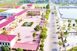 Khu trung tâm xã A Sào.