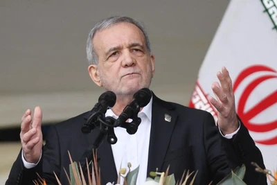 Tổng thống Iran Masoud Pezeshkian. (Ảnh: Xinhua)