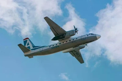Máy bay chở khách An-24 của Angara Airlines. (Ảnh: Angara Airlines)
