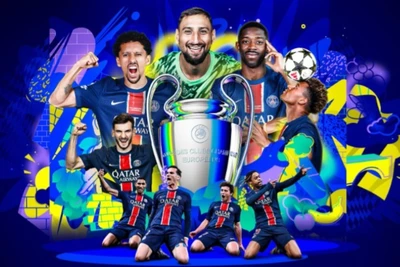 PSG lần đầu lên ngôi vô địch UEFA Champions League. (Ảnh: UEFA)
