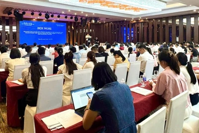 Quang cảnh hội nghị. (Ảnh: BCT)