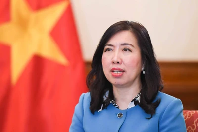 Thứ trưởng Ngoại giao Lê Thị Thu Hằng. (Ảnh: Báo Thế giới và Việt Nam)