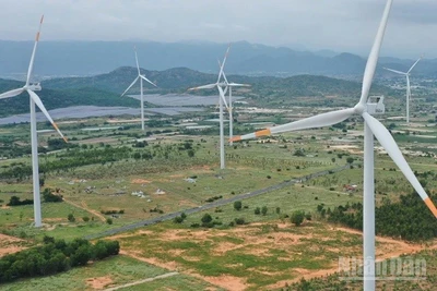 Tập trung vào năng lượng tái tạo được xem là hướng đi đúng đắn cho chuyển dịch năng lượng bền vững. (Ảnh: VĂN DUY)