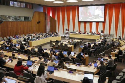 Toàn cảnh phiên họp. (Ảnh: TTXVN)