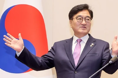 Chủ tịch Quốc hội Hàn Quốc Woo Won Shik. (Ảnh: VGP)