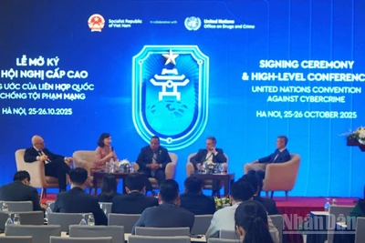 Toàn cảnh tọa đàm. (Ảnh: TRUNG HƯNG)