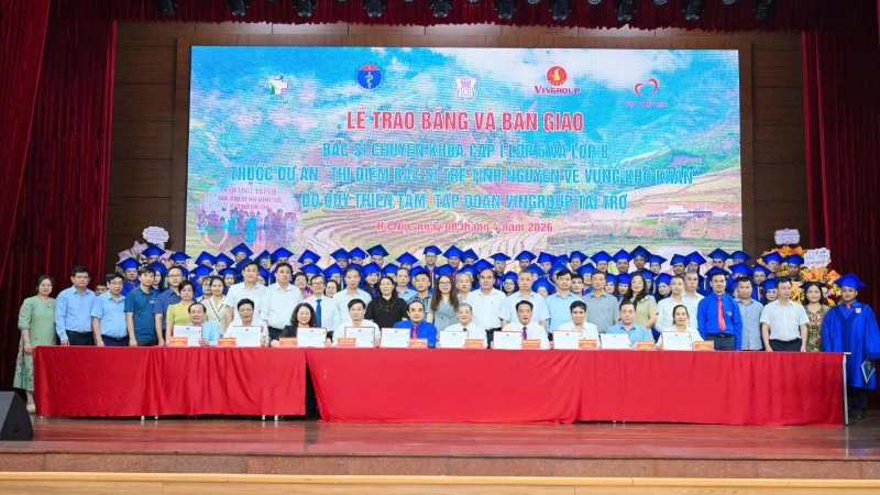 Dự án 585 tại Lào Cai: Đào tạo thành công 55 bác sĩ chuyên khoa, nâng cao chất lượng y tế địa phương