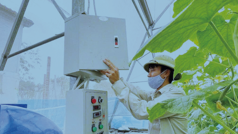 Công ty cổ phần Công nghệ cao Hachi ứng dụng công nghệ tiên tiến trong sản xuất nông sản.