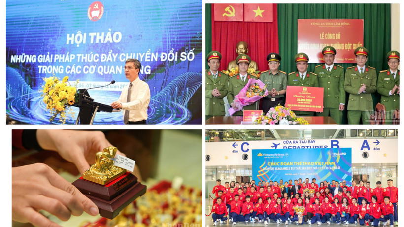 Tin nổi bật ngày 7/12: Đẩy mạnh chuyển đổi số cơ quan Đảng; Đoàn Việt Nam bắt đầu hành trình tại SEA Games 33