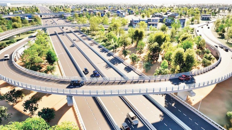 Tuyến cao tốc Thành phố Hồ Chí Minh-Mộc Bài với tổng chiều dài khoảng 51km. 