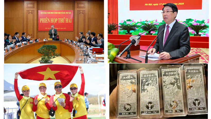 Tin nổi bật ngày 17/12: Ban Chỉ đạo Trung ương về hoàn thiện thể chế, pháp luật họp phiên thứ hai, Việt Nam sắp có “siêu dự án” sân bay Gia Bình đẳng cấp top 10 thế giới