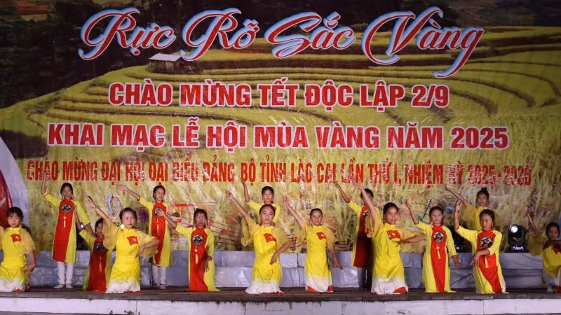 Lễ hội mùa vàng 2025 tại xã Mù Cang Chải.