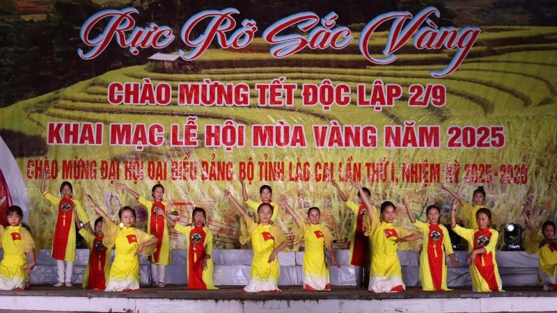 Lễ hội mùa vàng 2025 tại xã Mù Cang Chải.