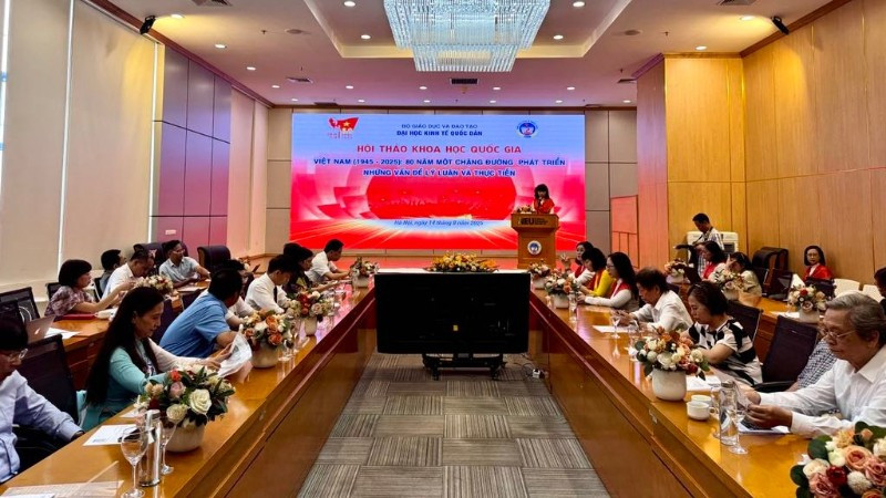 Quang cảnh hội thảo. (Ảnh: THÚY QUỲNH)