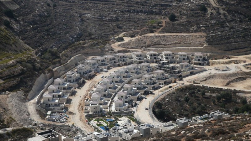 Quang cảnh khu định cư của Israel ở Givat Zeev, Khu Bờ Tây. (Ảnh: THX/TTXVN) 