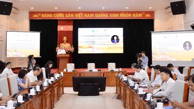 Quang cảnh buổi hội thảo. (Ảnh: Bộ Giáo dục và Đào tạo)