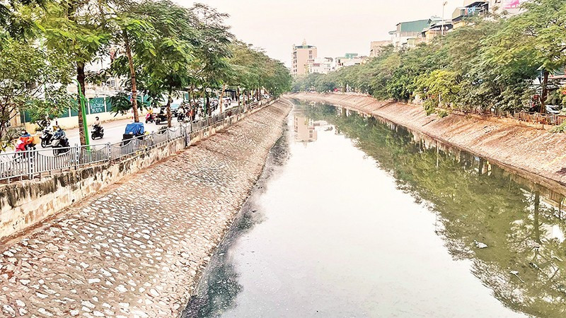 Các dòng sông khu vực phía tây Thủ đô ô nhiễm nghiêm trọng. 