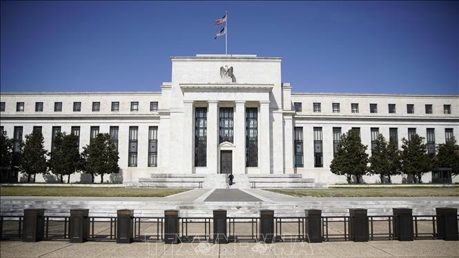 Trụ sở Cục Dự trữ Liên bang Mỹ ở Washington, DC. (Ảnh: THX/TTXVN)