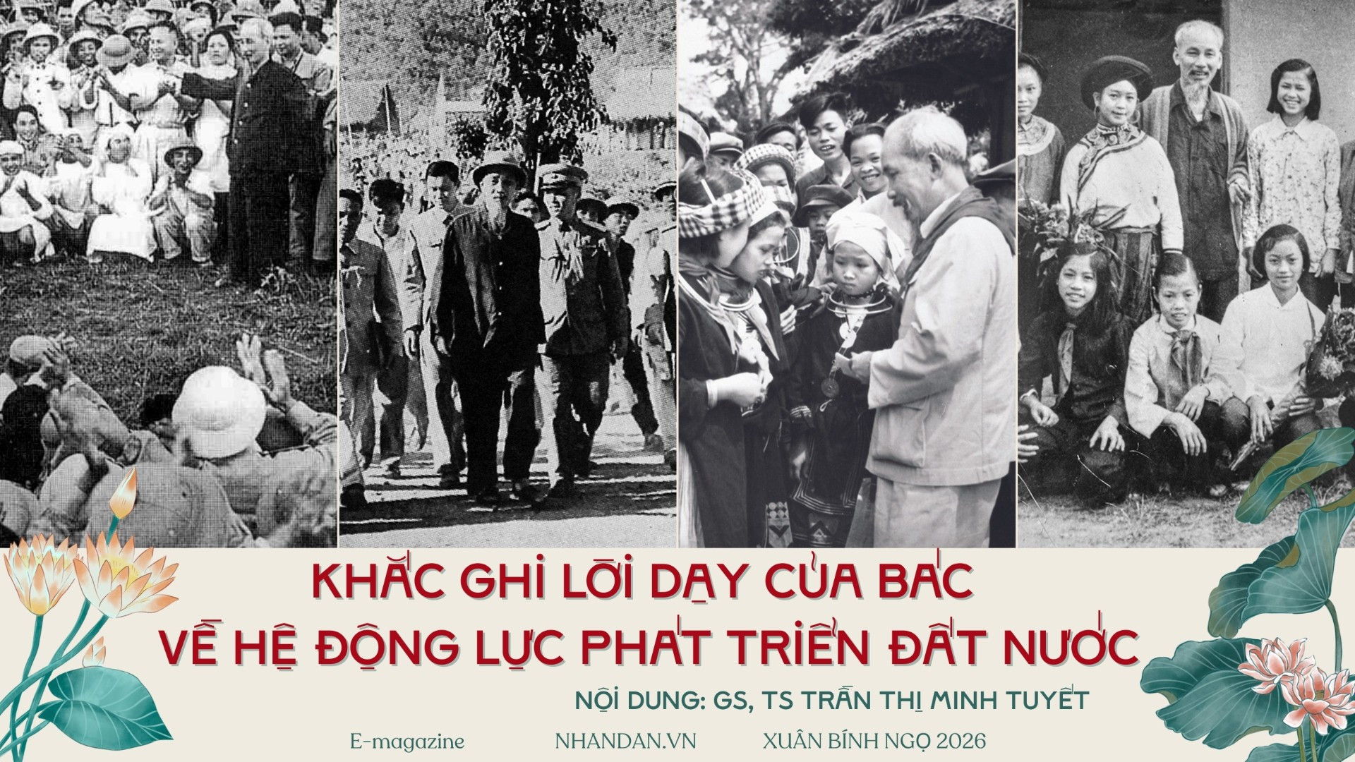 Khắc ghi lời dạy của Bác về hệ động lực phát triển đất nước