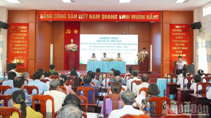 Thanh Niên Thạnh Xuân Đối Thoại Về Bầu Cử, Thúc Đẩy Trách Nhiệm Công Dân Trẻ