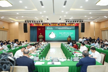 Toàn cảnh tọa đàm. (Ảnh: LAN HƯƠNG)