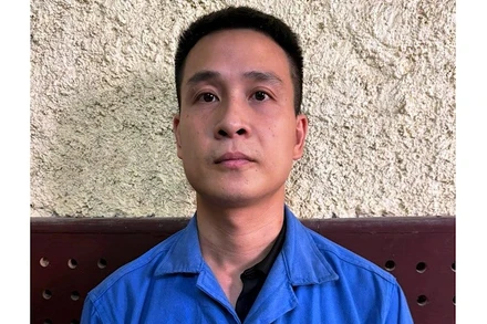 Đối tượng Bùi Thanh Long. (Ảnh Công an Hải Phòng)