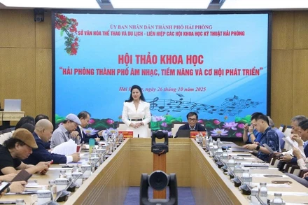 Quang cảnh hội thảo.