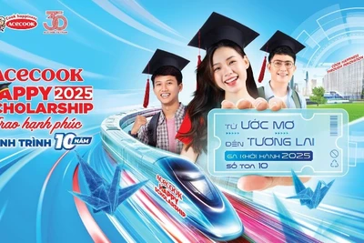 Năm 2025 đánh dấu hành trình 10 năm của Acecook Happy Scholarship.