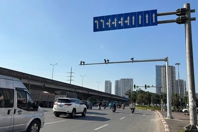 Hệ thống camera AI cần có sự đồng bộ với hạ tầng giao thông theo hướng số hóa. (Ảnh: THÙY LINH)