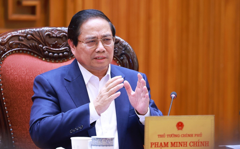 Thủ tướng Phạm Minh Chính làm Trưởng Ban Chỉ đạo về Trung tâm tài chính quốc tế tại Việt Nam. (Ảnh: TTXVN) vna-potal-thuong-truc-chinh-phu.jpg