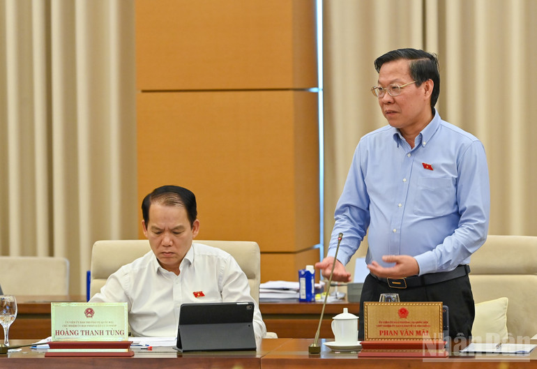 Chủ nhiệm Ủy ban Kinh tế và Tài chính của Quốc hội Phan Văn Mãi. (Ảnh: DUY LINH) ndo_br_cn-phan-van-mai.jpg