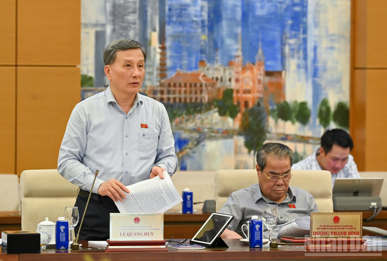 Chủ nhiệm Ủy ban Khoa học, Công nghệ và Môi trường Lê Quang Huy. (Ảnh: DUY LINH) ndo_br_cn-le-quang-huy.jpg