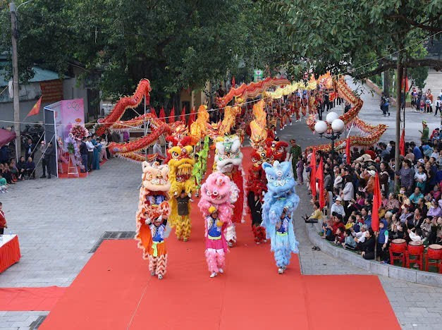 Không khí tưng bừng của Đại hội. zalo-491299987613471.jpg