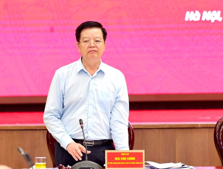 Phó Thủ tướng Chính phủ Mai Văn Chính phát biểu tại hội nghị. ptt-mai-van-chinh.jpg