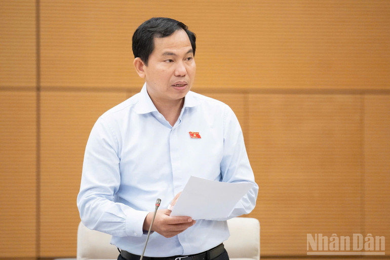 Phó Chủ nhiệm Thường trực Văn phòng Quốc hội Lê Quang Mạnh. (Ảnh: DUY LINH) ndo_br_z7116388968373-853f1994046c0642734103a108a32778.jpg