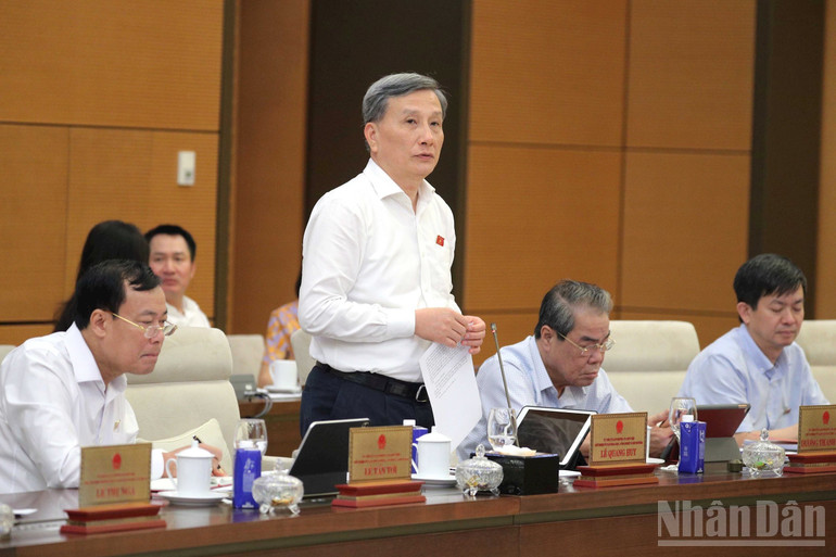 Chủ nhiệm Ủy ban Khoa học, Công nghệ và Môi trường Lê Quang Huy. (Ảnh: DUY LINH) ndo_br_z6686770956333-170031f4014a98310a92af2d3913bec0.jpg