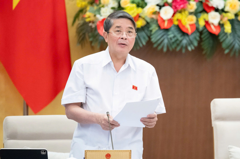 Phó Chủ tịch Quốc hội Nguyễn Đức Hải phát biểu kết luận. (Ảnh: DUY LINH) 202510131513414054-z711173344456.jpg