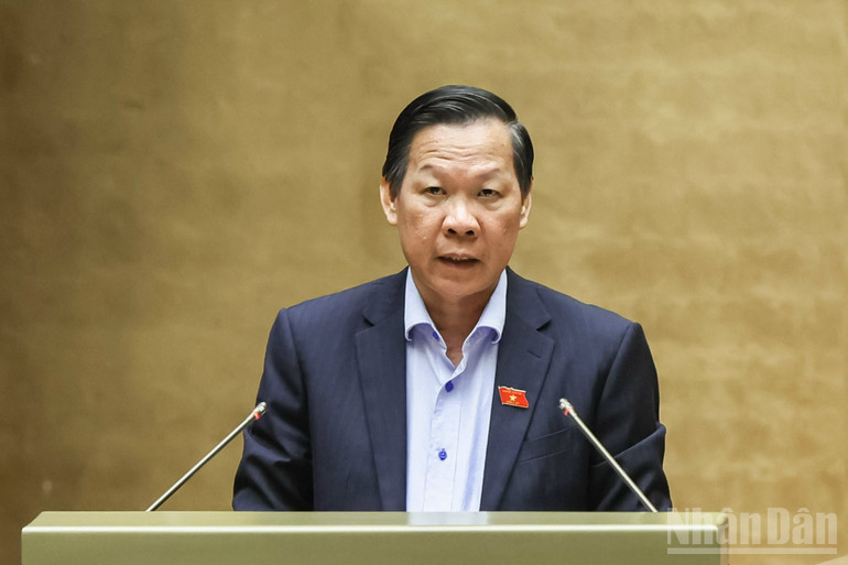 Chủ nhiệm Ủy ban Kinh tế và Tài chính Phan Văn Mãi. (Ảnh: DUY LINH) ndo_br_chu-nhiem-phan-van-mai.jpg