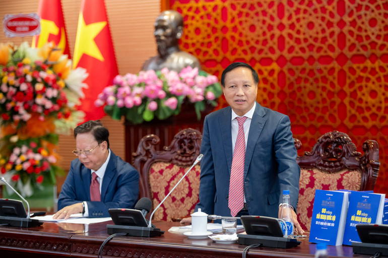 Dr. Ngo Duc Manh, ehemaliger stellvertretender Vorsitzender des Ausschusses für auswärtige Angelegenheiten der Nationalversammlung und ehemaliger vietnamesischer Botschafter in der Russischen Föderation. (Foto: Pham Thang) z61-6664-ts-ngo-duc-manh.jpg