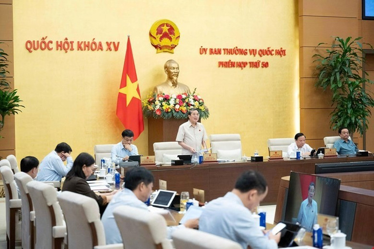 Phó Chủ tịch Quốc hội Nguyễn Đức Hải phát biểu kết luận. (Ảnh: DUY LINH) 202510170933022377-z712518843738.jpg