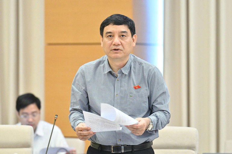 Chủ nhiệm Ủy ban Văn hóa và Xã hội Nguyễn Đắc Vinh. (Ảnh: DUY LINH) 202508130955584310-gen-h-z690178.jpg