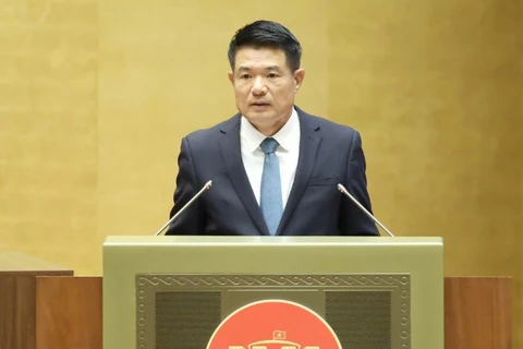 Viện trưởng Kiểm sát nhân dân tối cao Nguyễn Huy Tiến. (Ảnh: DUY LINH)