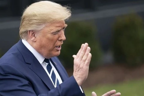 Tổng thống Mỹ Donald Trump. (Ảnh: TÂN HOA XÃ)