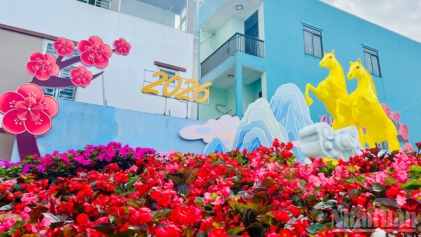 Linh vật ngựa tại công viên An Sơn, phường Hương Trà, thành phố Đà Nẵng.