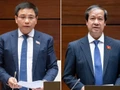Bộ trưởng Tài chính Nguyễn Văn Thắng và Bộ trưởng Giáo dục và Đào tạo Nguyễn Kim Sơn sẽ đăng đàn trả lời chất vấn của các đại biểu Quốc hội.