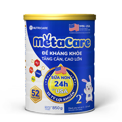 Dòng sản phẩm dinh dưỡng y học Metacare