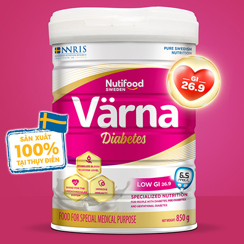 Sữa - Sản phẩm dinh dưỡng cho người lớn Värna 