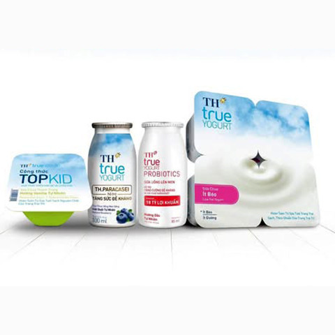 Sữa chua và sữa uống lên men TH true YOGURT 