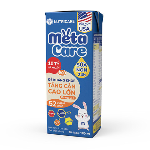 Dòng sản phẩm dinh dưỡng y học Metacare